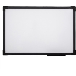 Quadro Aviso Moldura Madeira 080x060cm Uv Soft Mold. Preta