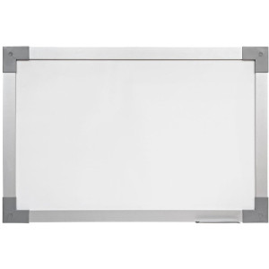 Quadro Branco Moldura Aluminio 150x120cm Uv Soft Prime