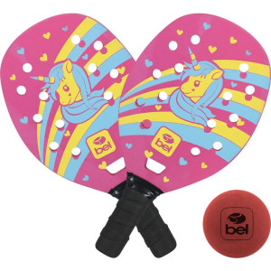 Raquete Beach Tennis Kit 2raquetes+1bolinha Unicorn