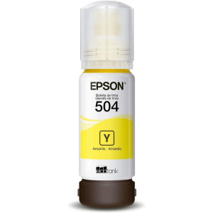 Refil De Tinta Epson 504 Amarelo