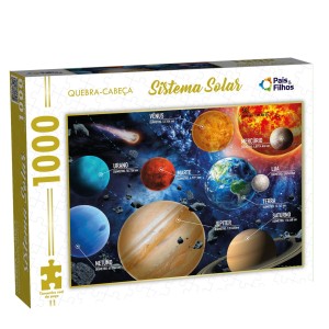 Q Cabeça 1000 Pçs - Sistema Solar - Premium-791825-45572