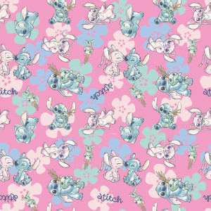 Saco Metalizado 25x37cm Stitch Sweet-122038-48032