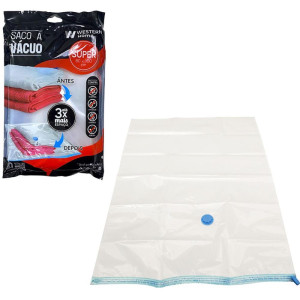 Saco Para Armazenagem Saco A Vácuo Super 80x100cm-119078-85334