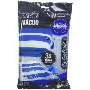 Saco Para Armazenagem Saco A Vácuo Ultra 90x130cm-119079-69617