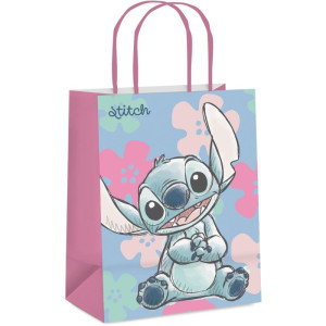 Sacola Para Presente Decorada Stitch Swet G 32x26,5x13cm-122046-56753
