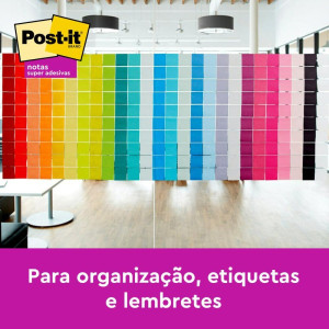 Bloco De Recado Post-it 76mmx76mm Alegria 90fls.-117741-31726