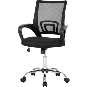 Cadeira P/escritorio Executive Cromada-119133-29836