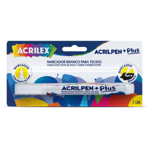 Caneta Para Tecido Branco Acrilpen-122115-89859