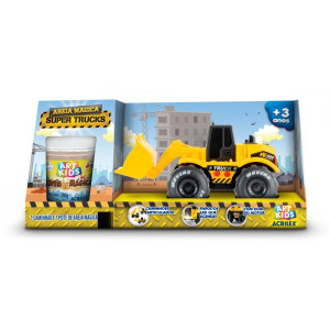 Massa Areia Areia Magica Escavadeira 200g