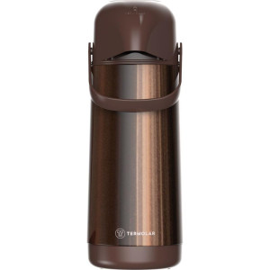 Garrafa Termica Pressao Lumina Marrom 1,0l-122134-27792