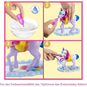 Barbie Fantasy Cj Arco-íris Com Unicórnio-121205-55308