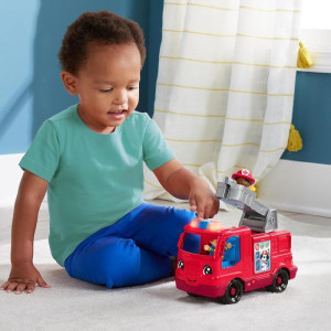 Fisher-price Entretenimento Lp Caminhao Bombeiro Som E Luz-121353-34697