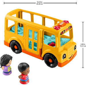 Fisher-price Entretenimento Lp Caminhao Escolar Som E Luz-121354-67874