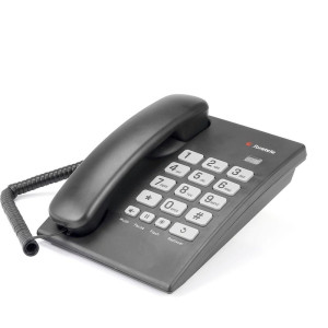 Aparelho Telefonico Com Fio Modelo Mesa Preto Ibratele