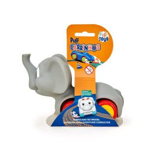 Puff Carrinhos - Elefante
