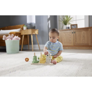 Fisher Price Wood Animais Empilhaveis 10pcs-121312-13610