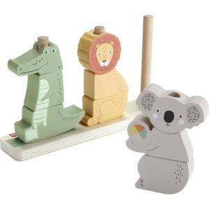 Fisher Price Wood Animais Empilhaveis 10pcs-121312-34466