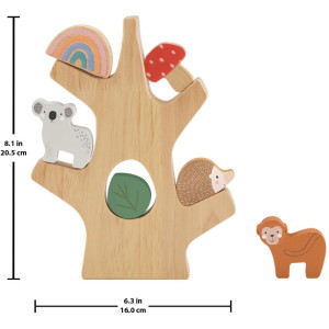 Fisher Price Wood árvore De Equilíbrio 10pcs-121306-35387