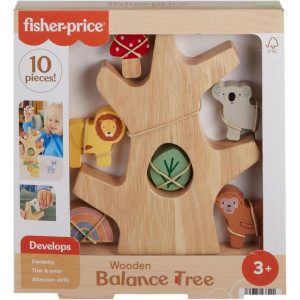 Fisher Price Wood árvore De Equilíbrio 10pcs-121306-96762
