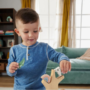 Fisher Price Wood árvore De Equilíbrio 10pcs-121306-99834