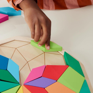 Fisher Price Wood Quebra- Cabeca Mandala 40pcs-121308-24398