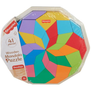 Fisher Price Wood Quebra- Cabeca Mandala 40pcs-121308-36615
