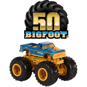 Hot Wheels Monster Trucks Loop Bigfoot Giros Extremos-121414-23475