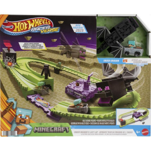 Hot Wheels Racerverse Pista Minecraft Corrida P/ Fim-121420-65047