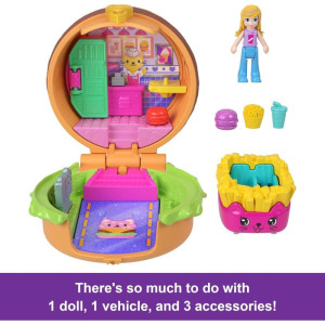 Polly Pocket Micro Reveal Comidinha Rapida (s)-121289-91796