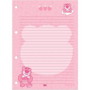 Bloco Para Fichario Universit. Lotso 96f