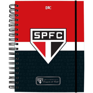 Caderno 10x1 Capa Dura Sao Paulo Smart Univ. 80fls.