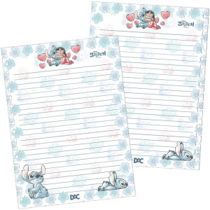 Caderno 10x1 Capa Dura Stitch Univ.80fls-122193-42332