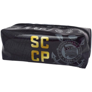 Estojo Simples Corinthians Pvc Gg Cristal-122208-51199