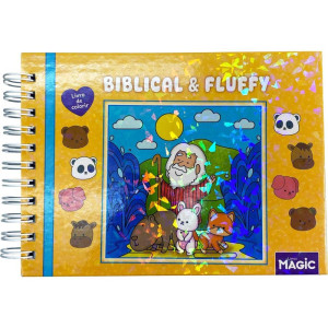 Livro De Colorir Biblical And Fluffy Beige