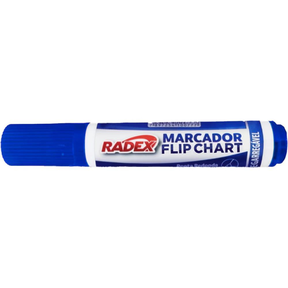 Pincel Marcador Permanente Flip Chart Recarregavel Azul-119162-43537
