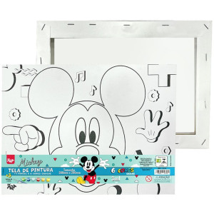 Tinta Guache Mickey Tela Para Pintura