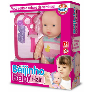 Boneca Meu Beijinho Baby Hair-117631-67895