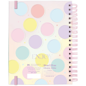 Caderno 01x1 Capa Dura Enjoy Smart Univ.c/elast. 80f-122220-13937