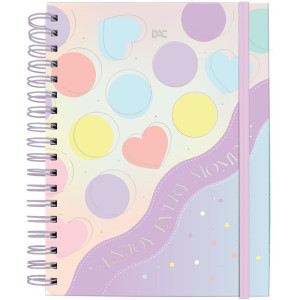 Caderno 01x1 Capa Dura Enjoy Smart Univ.c/elast. 80f
