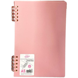 Caderno A5 Rosa Bleeze 60fls. 14x21cm