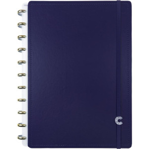 Caderno Inteligente Grande Intense Blue 80fls