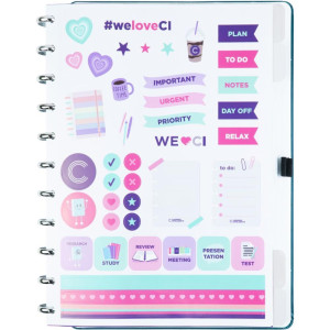 Caderno Inteligente Grande Intense Green 80fls-122504-32014