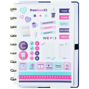 Caderno Inteligente Medio Intense Blue 80fls-122503-96866