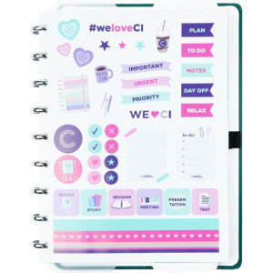 Caderno Inteligente Medio Intense Green 80fls-122505-69687