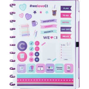 Caderno Inteligente Medio Intense Violet 80fls-122507-71971