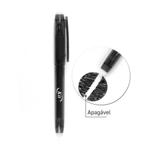 Caneta Esferografica Apagavel Multiuso Preto-119186-67938