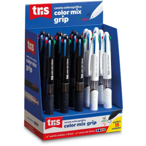 Caneta Esferografica Colormix Grip 1,0mm 2modelos-122490-43891