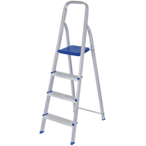 Escada Domestica 4 Degraus Aluminio 120kg-122249-69368