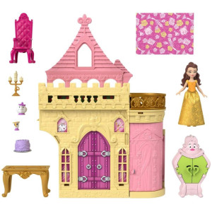 Boneca Disney Princesa Mini Castelo Da Bela-121260-15697