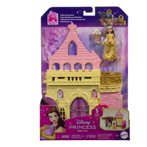 Boneca Disney Princesa Mini Castelo Da Bela-121260-20459